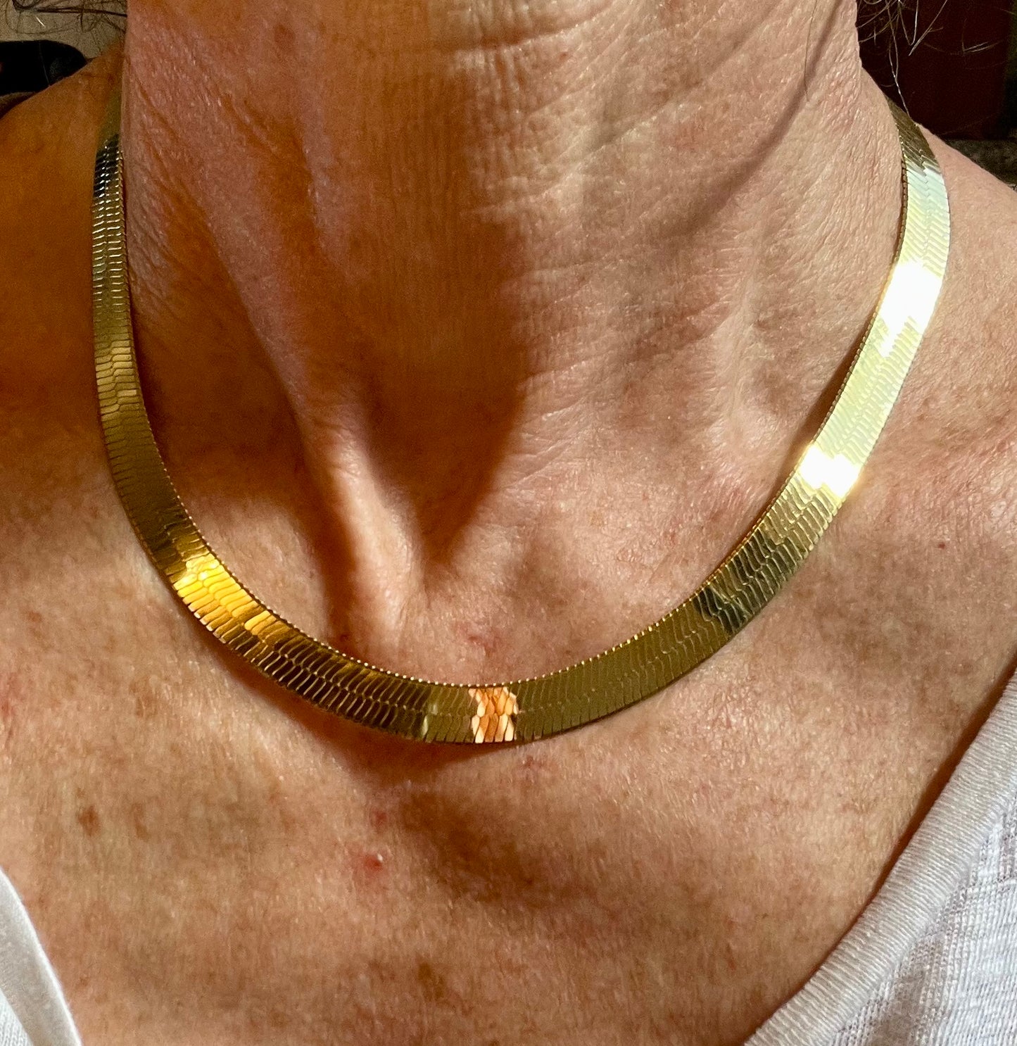 Herringbone necklace
