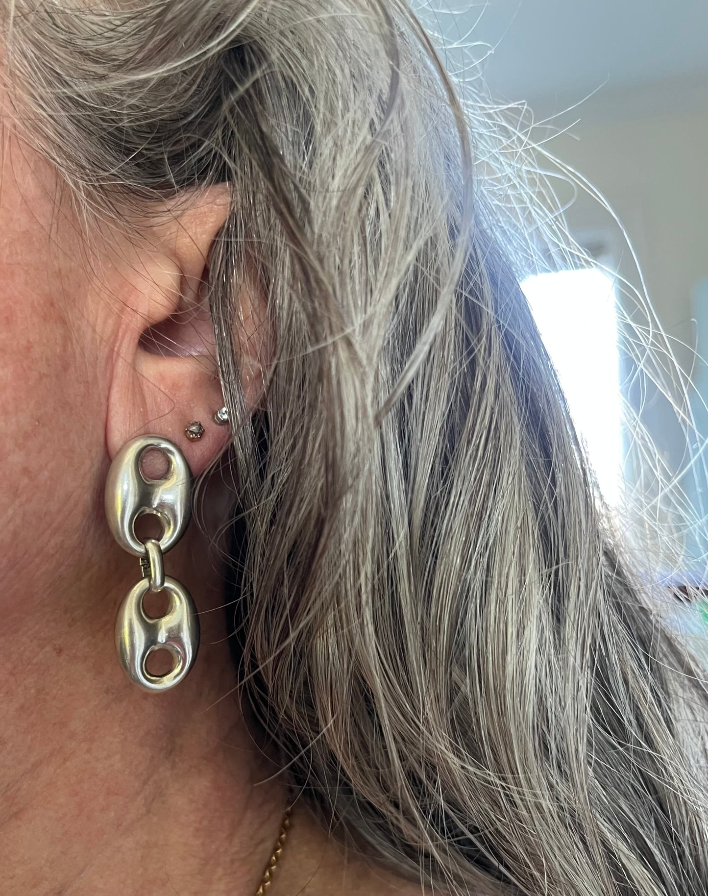 Mariner link earrings