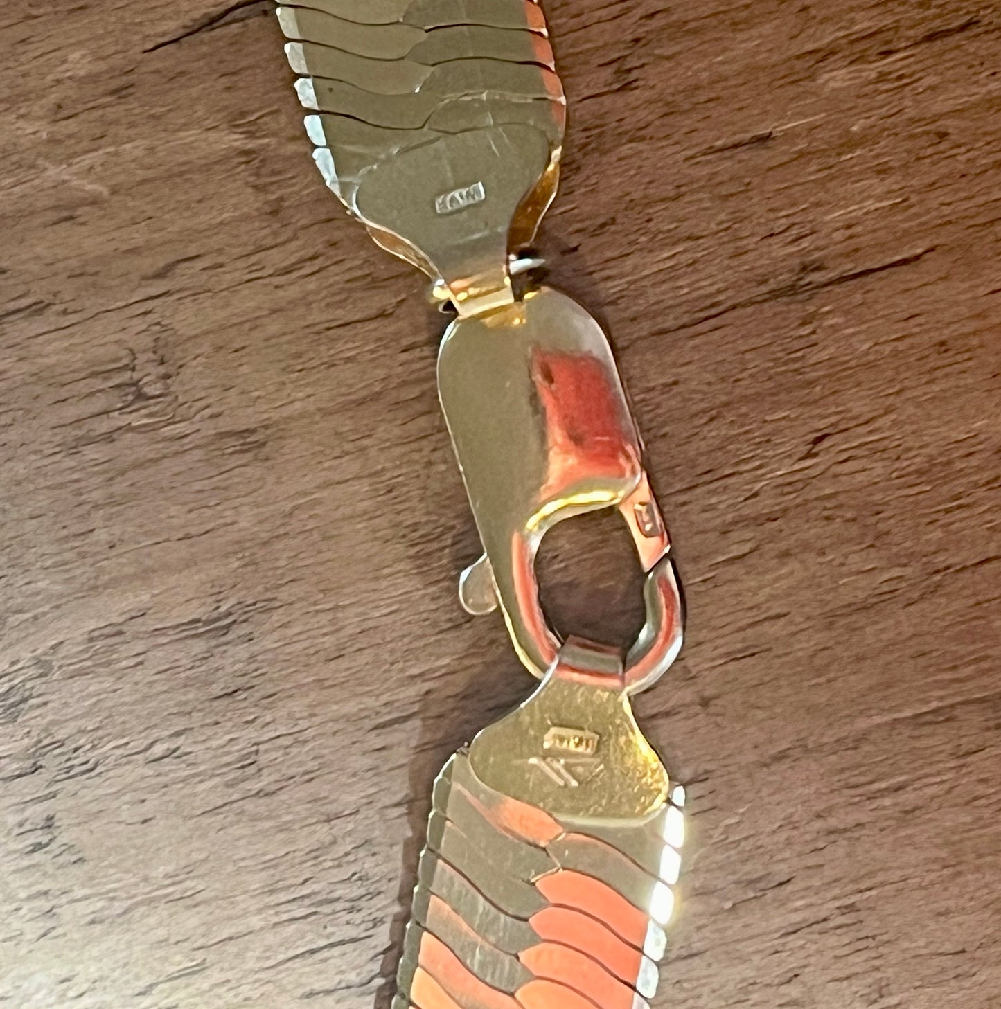 Herringbone necklace