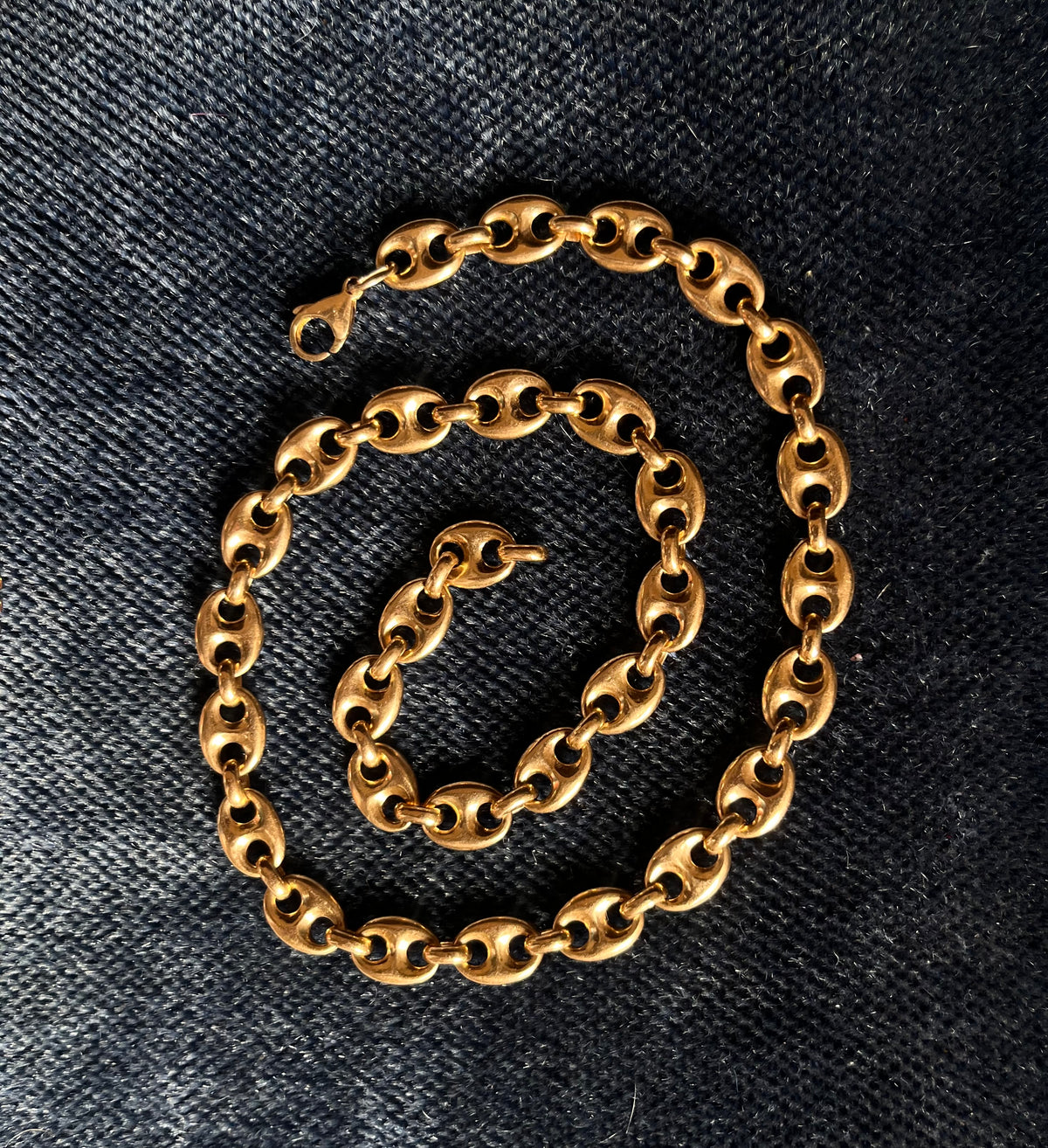 18k mariner link necklace