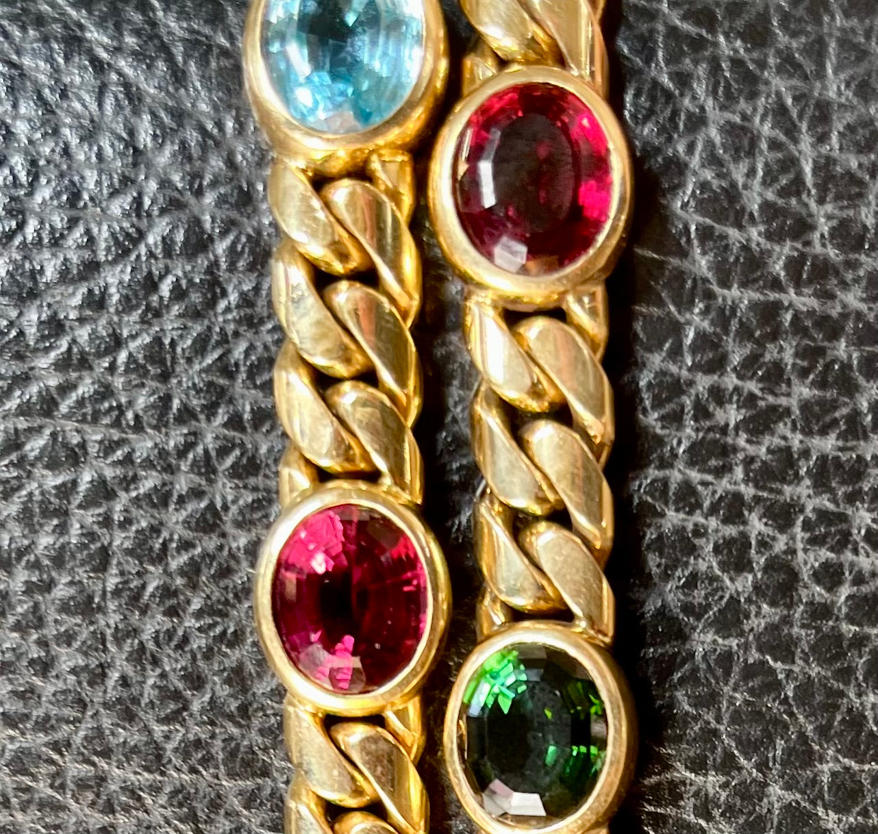 18k Gemstone bracelet