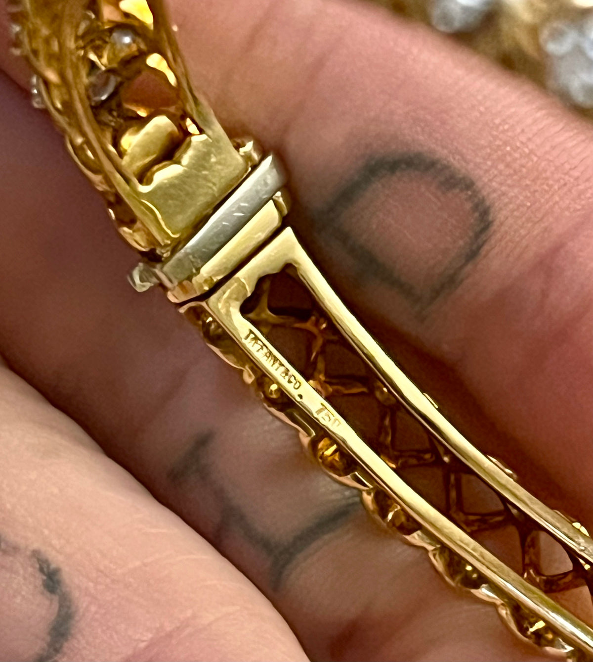 Tiffany trellis bracelet
