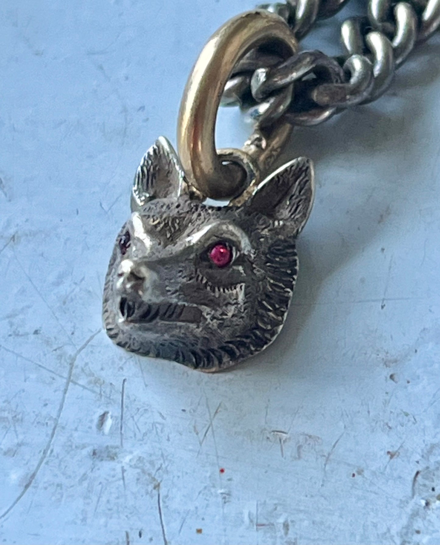 Silver Fox pendant