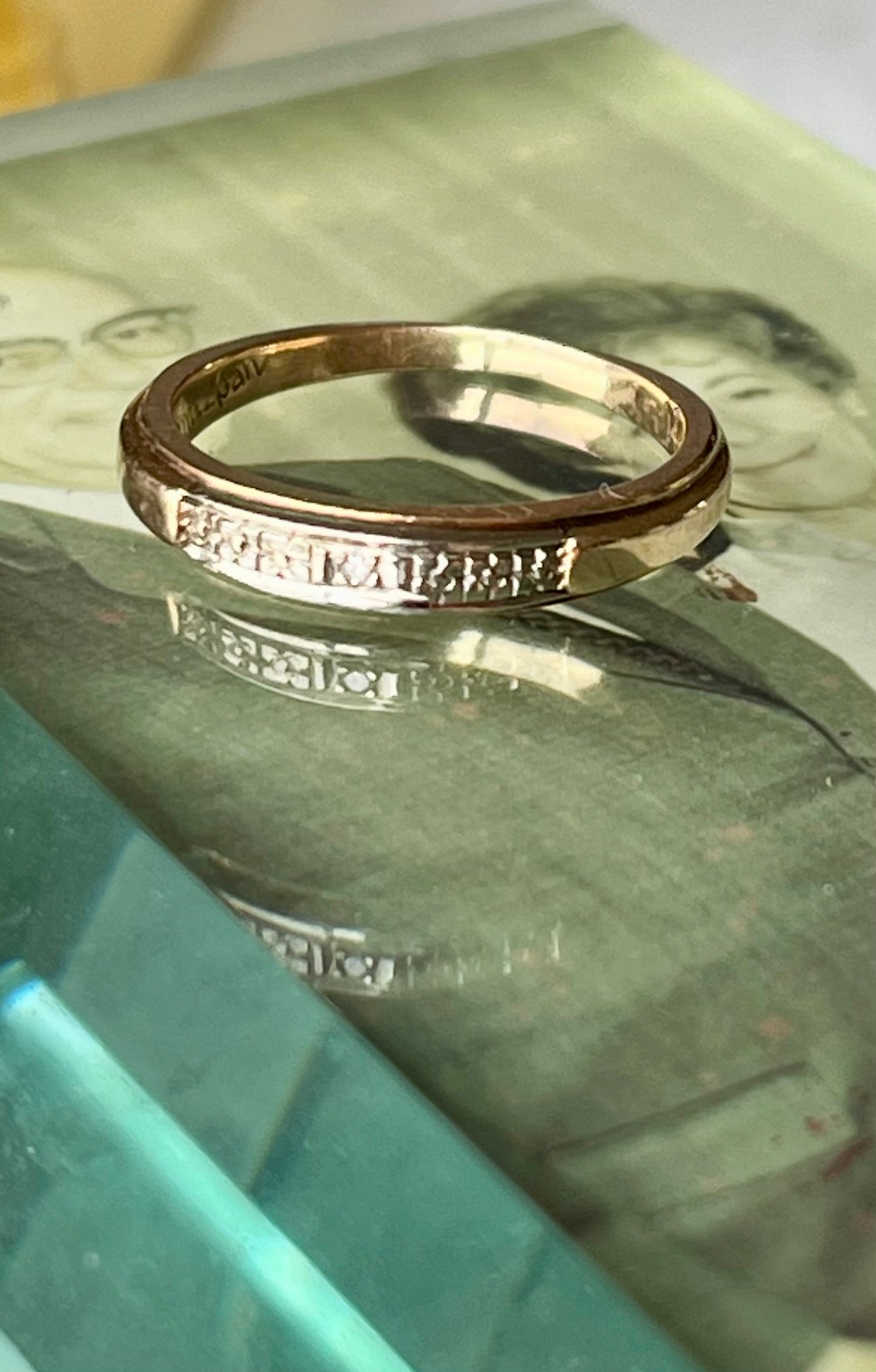 Mizpah ring