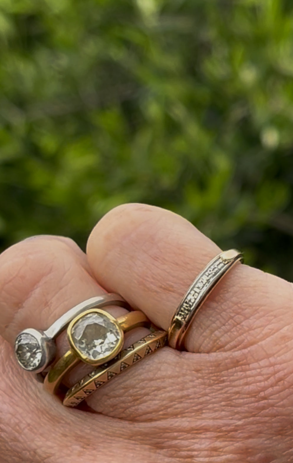 Mizpah ring