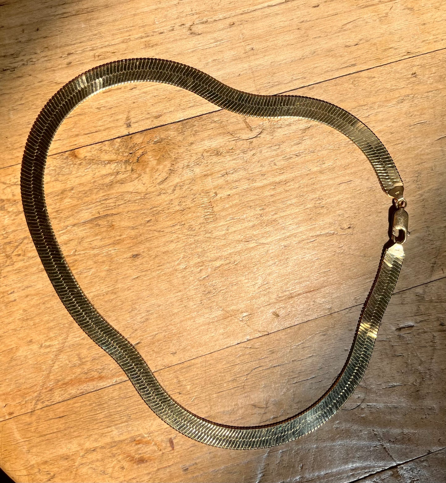 Herringbone necklace