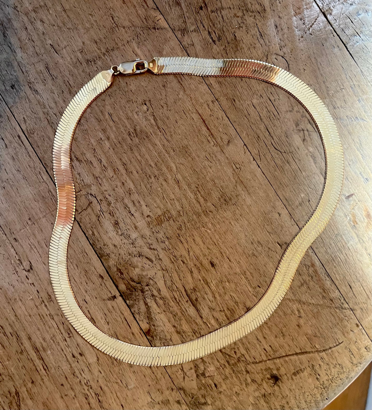 Herringbone necklace