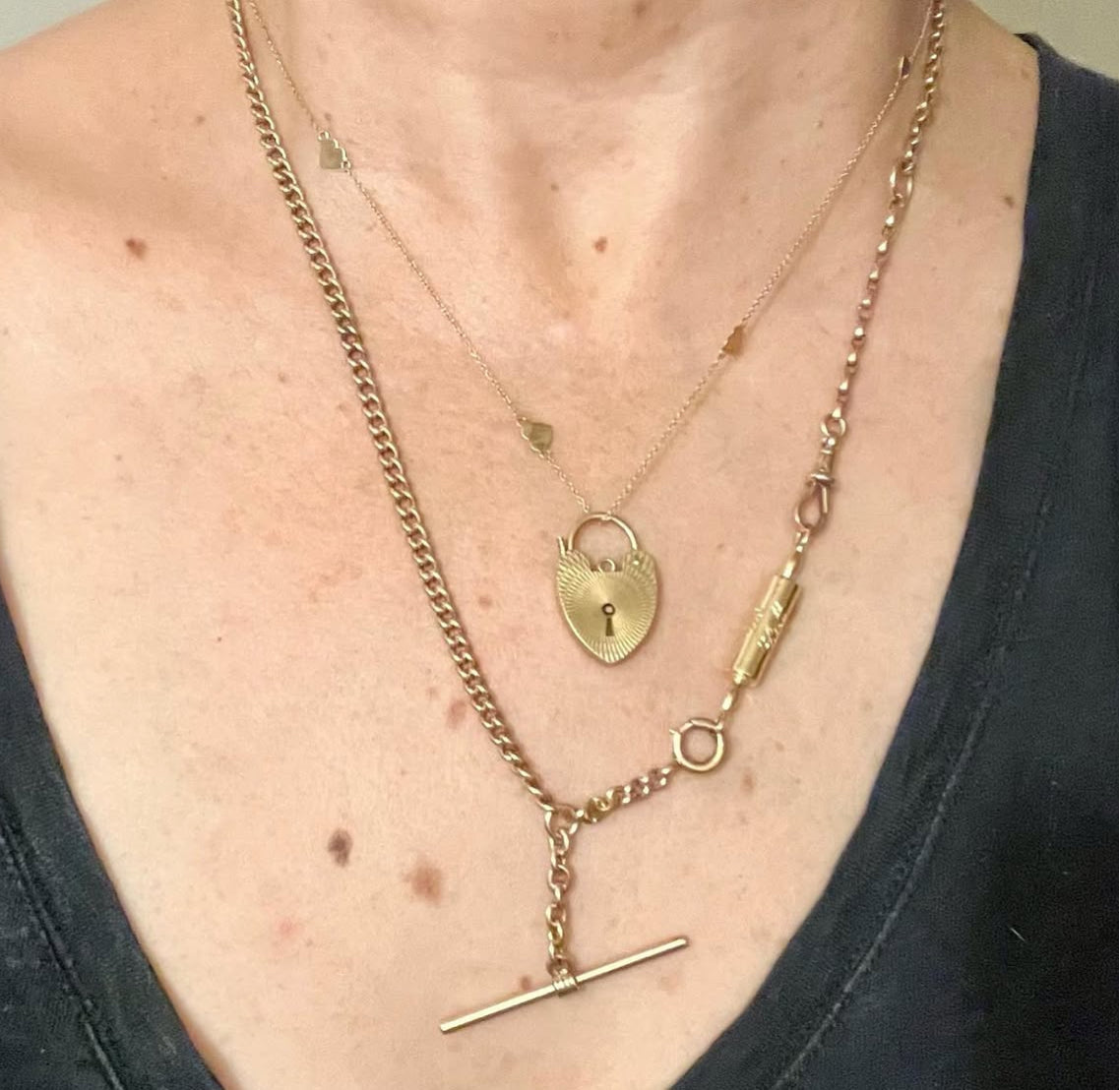 Rolling pin connector charm