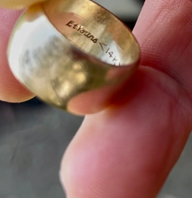14k Cigar band