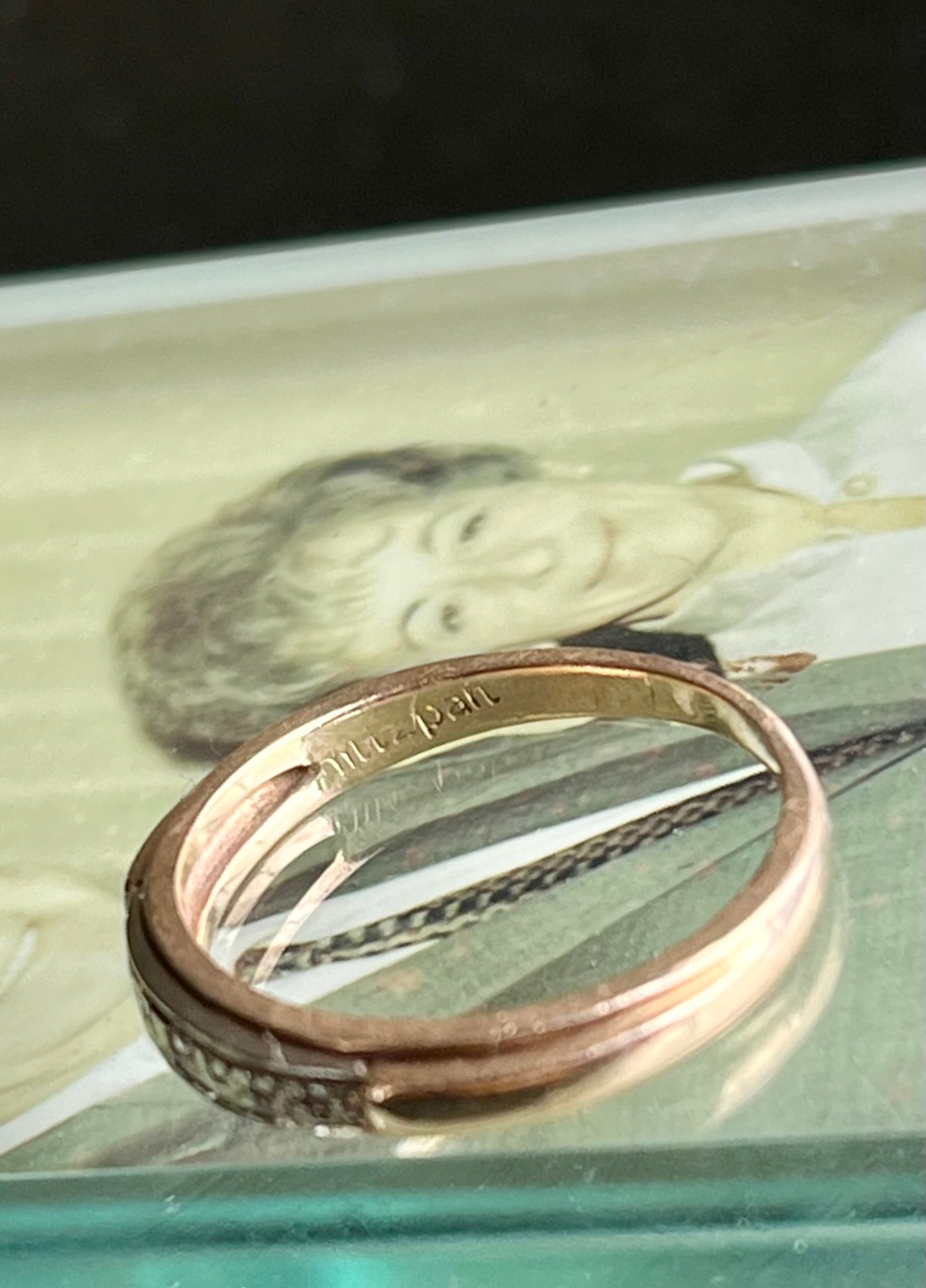Mizpah ring