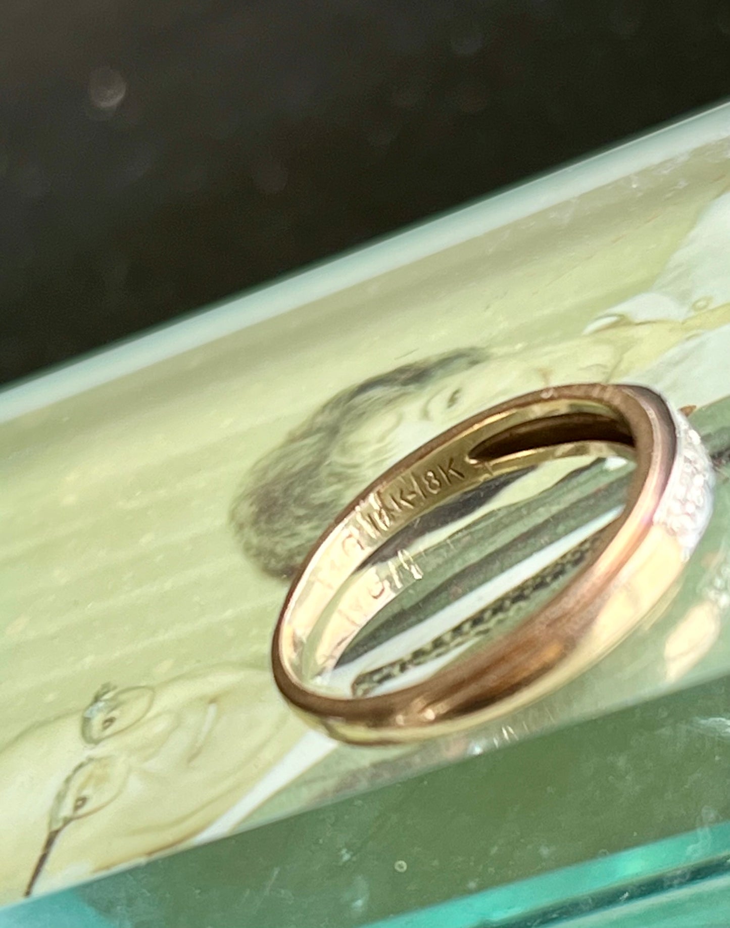 Mizpah ring