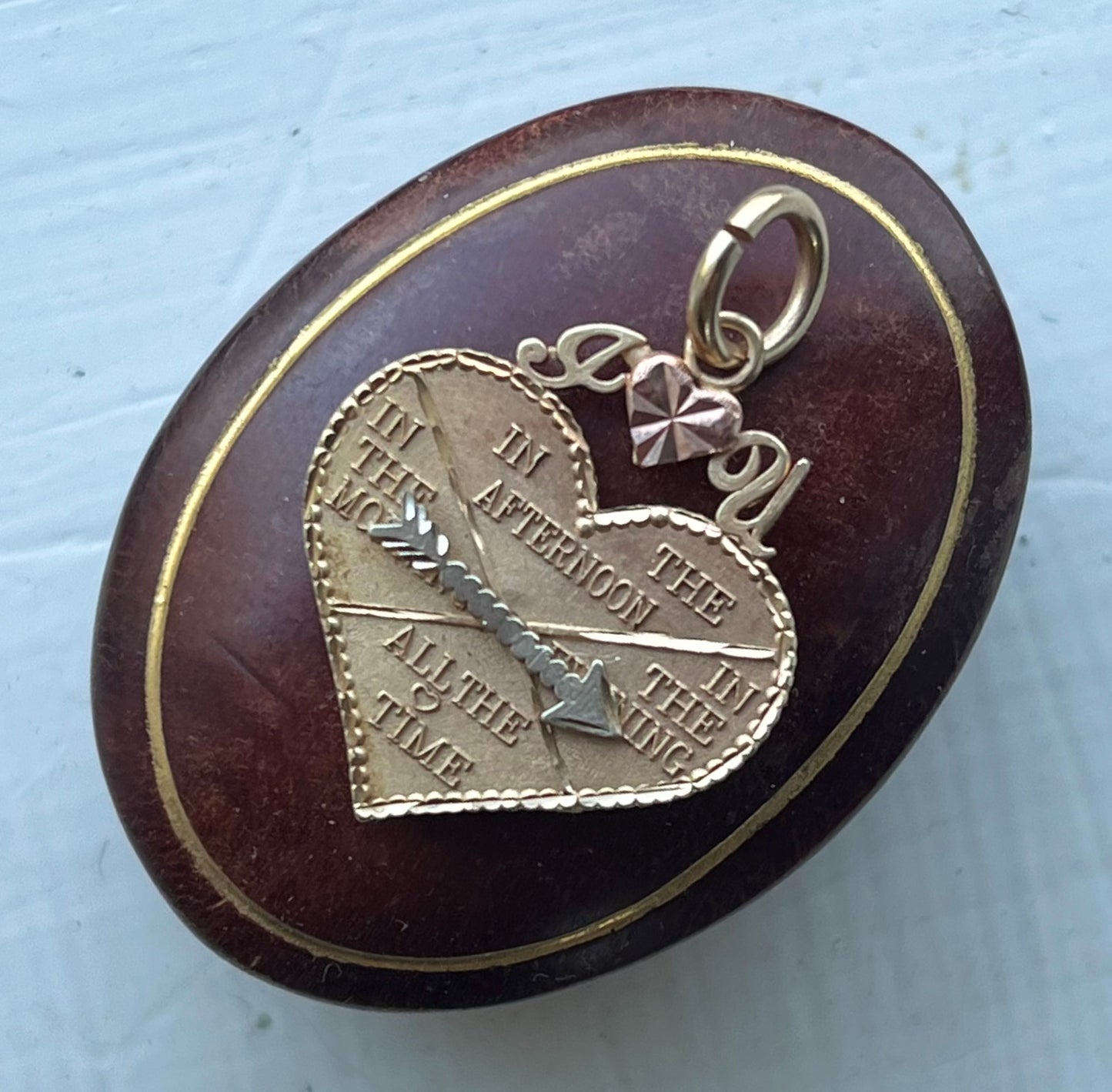 Michael Anthony heart charm