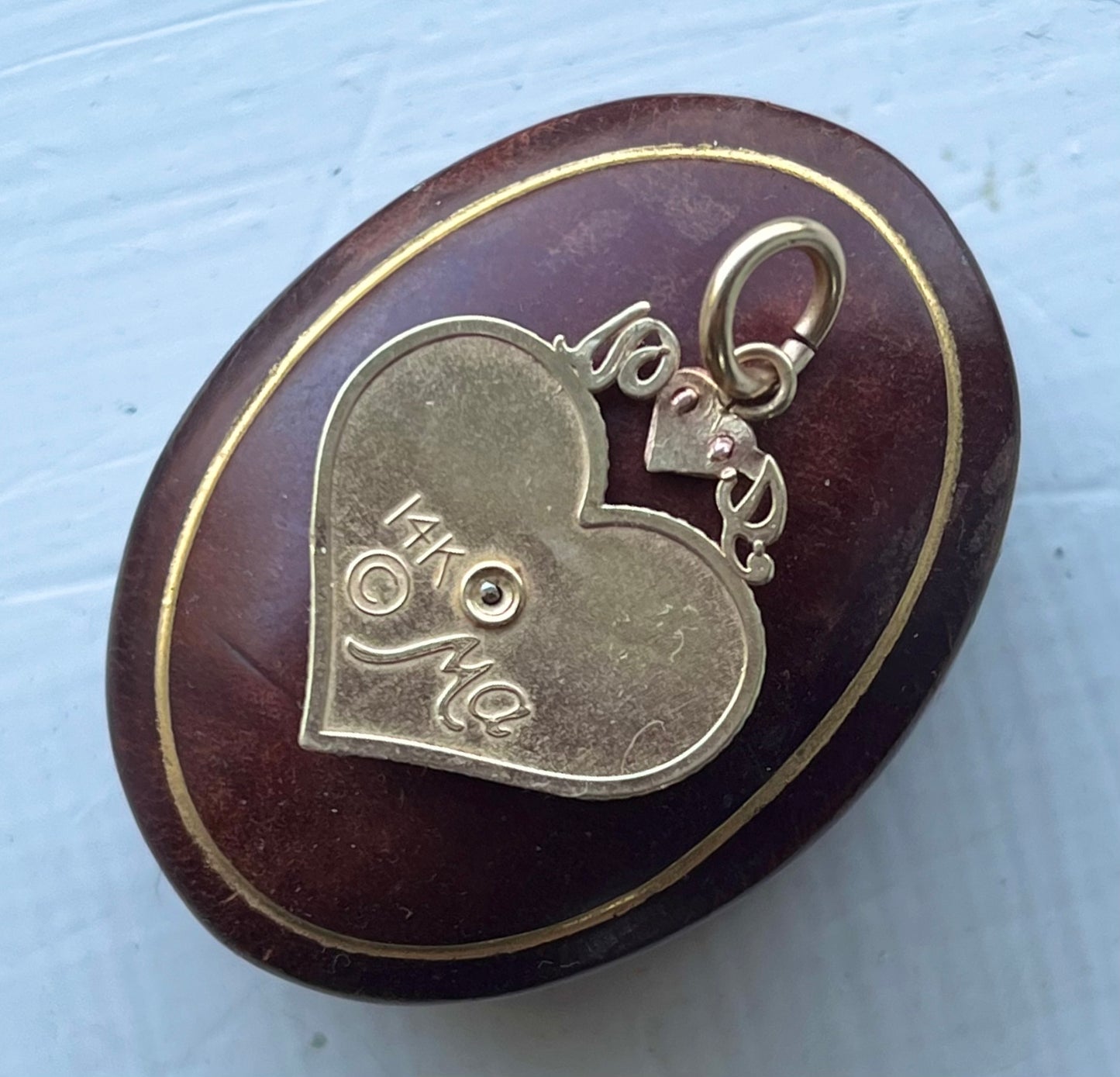 Michael Anthony heart charm