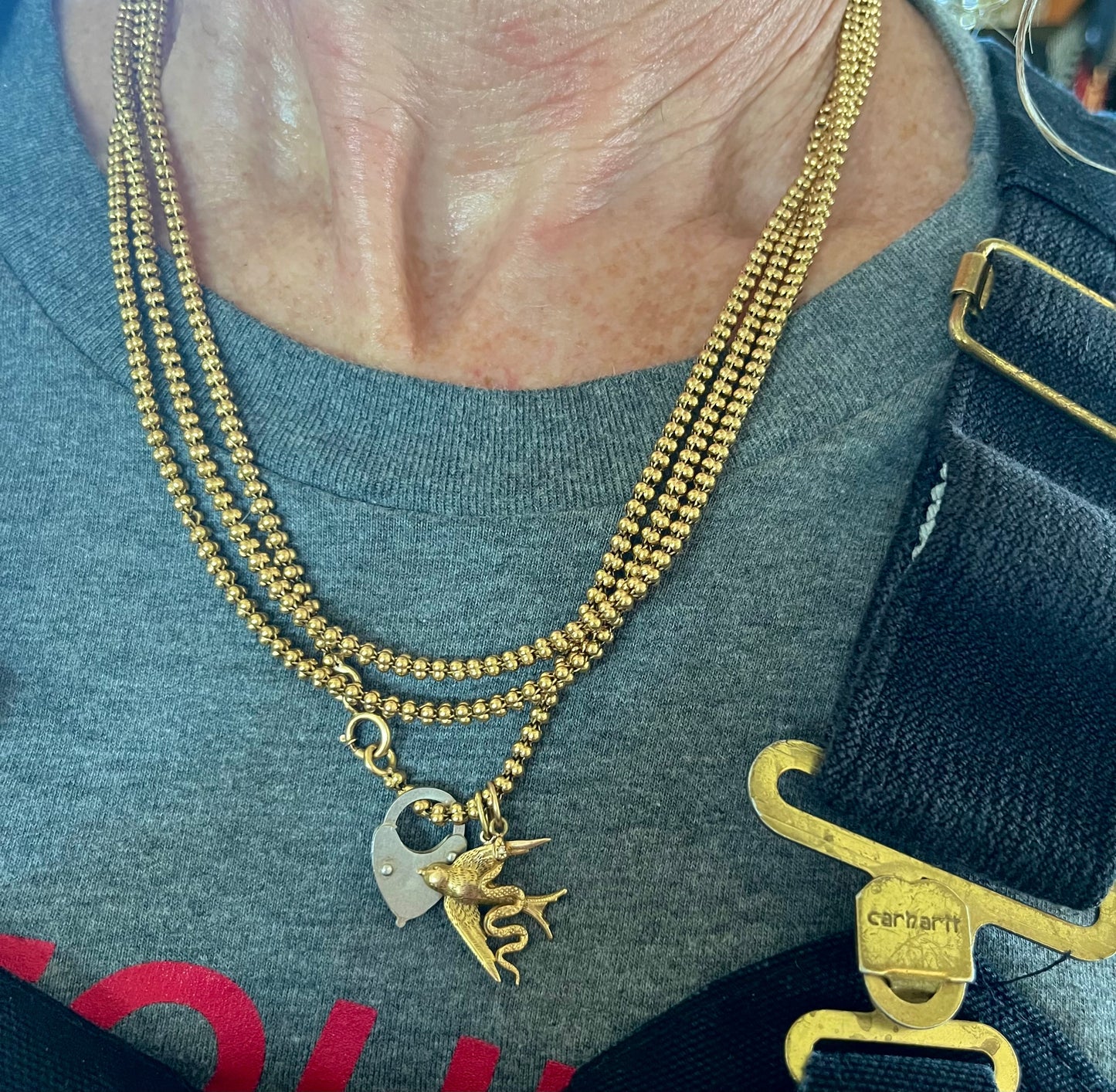 French long guard chain