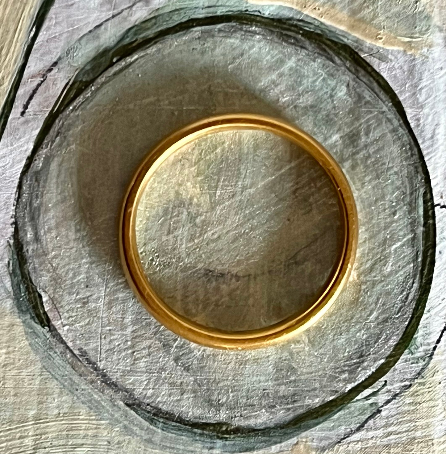 22k antique ring