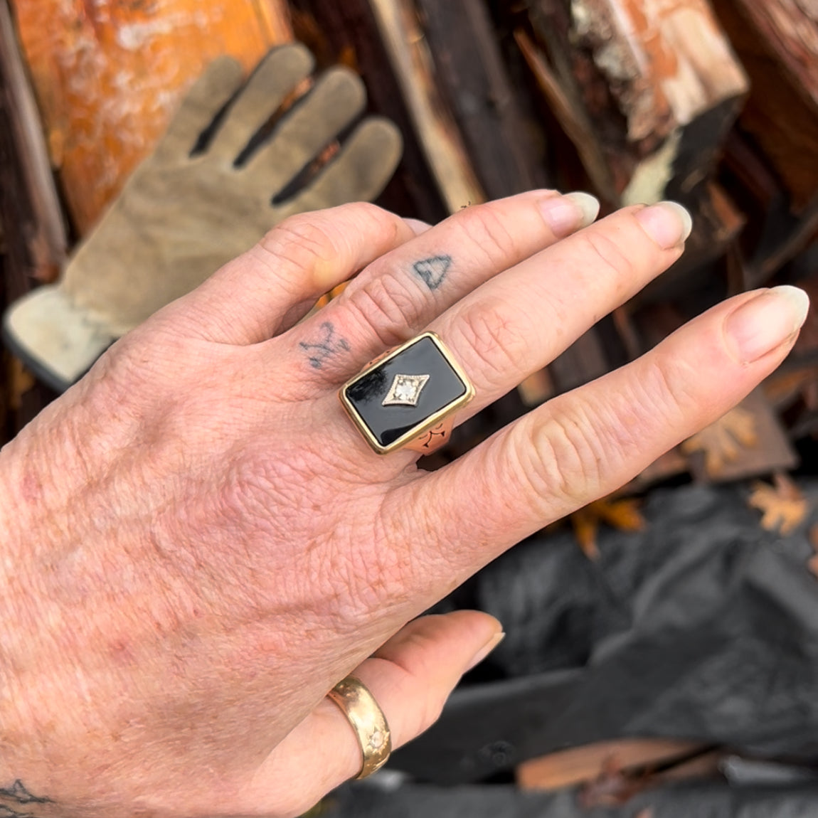 Onyx and OMC ring