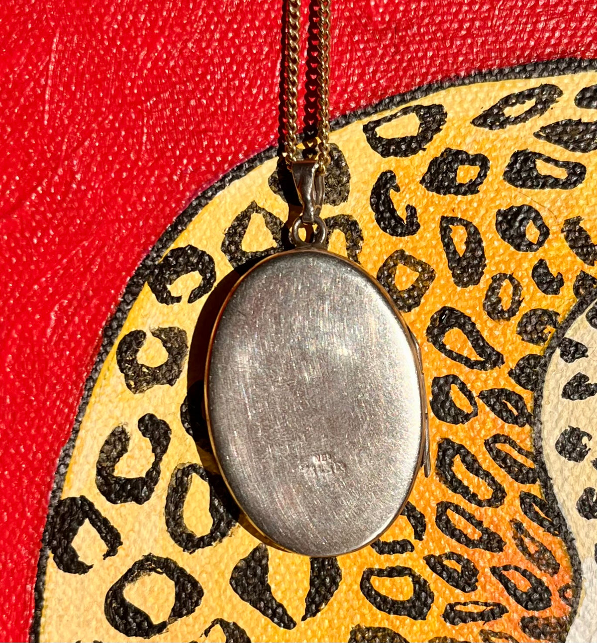 1970s sterling British locket