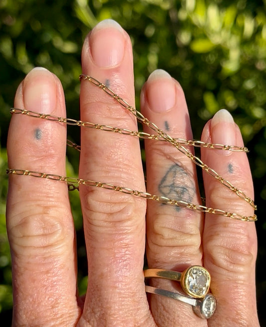 dainty French chain