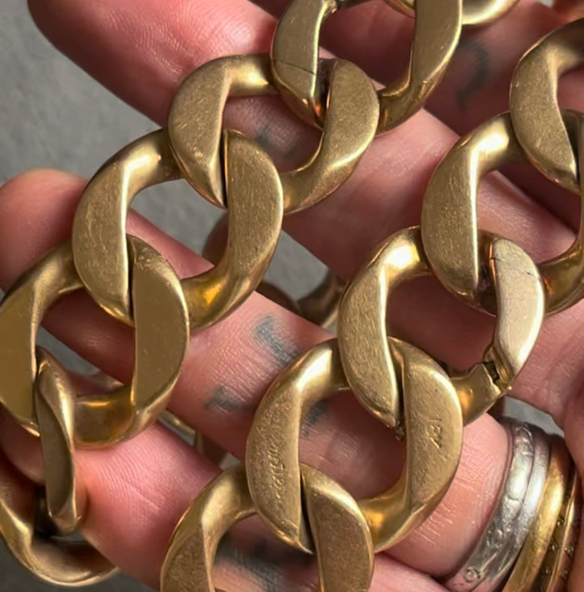 Vintage Cartier 18k bracelet necklace set