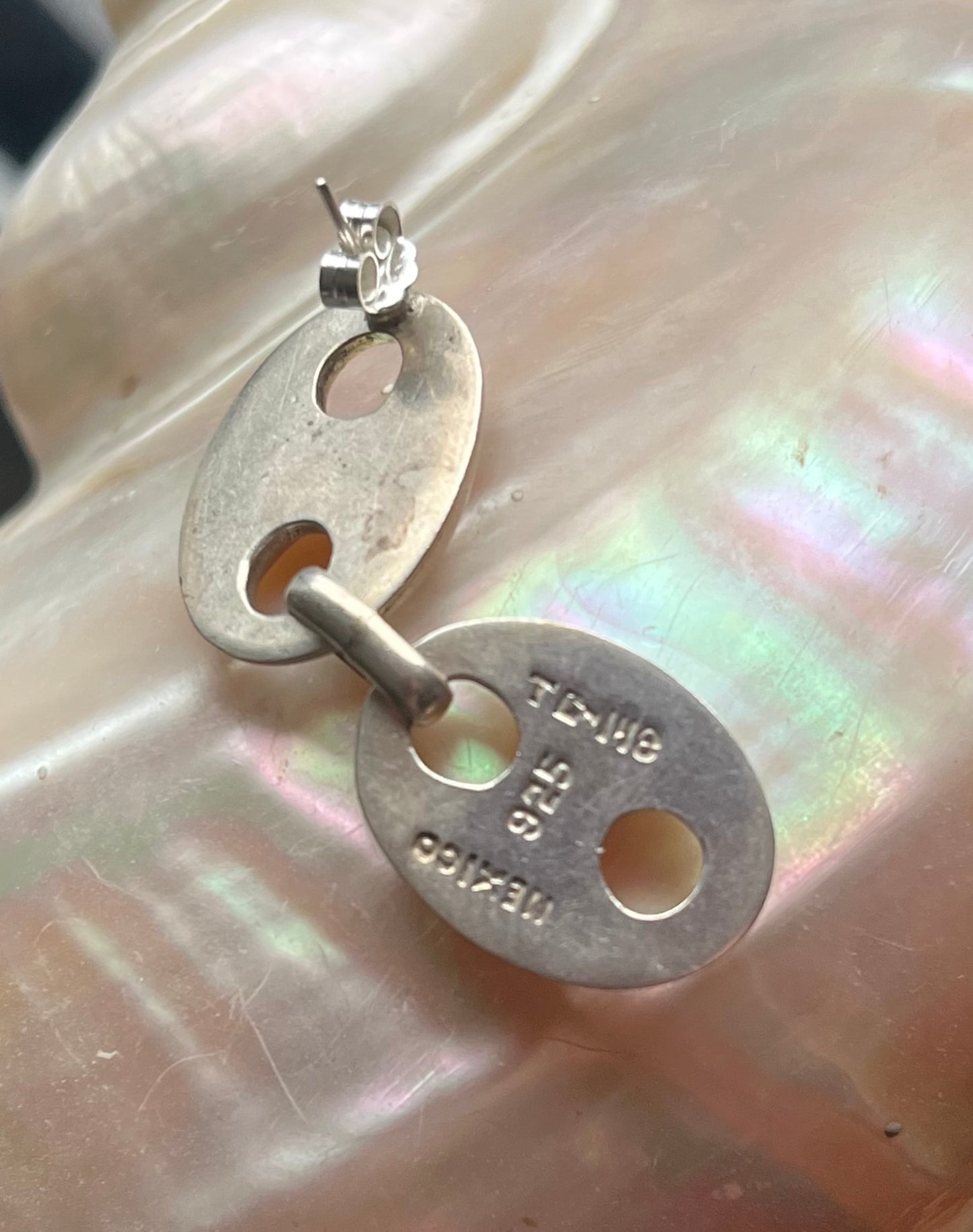 Mariner link earrings