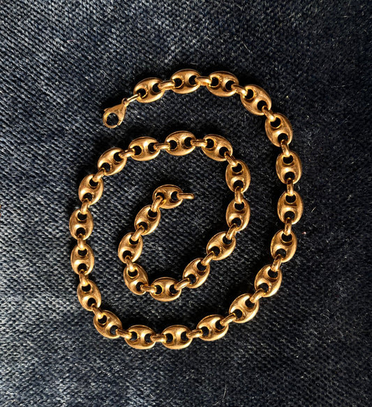 18k mariner link necklace