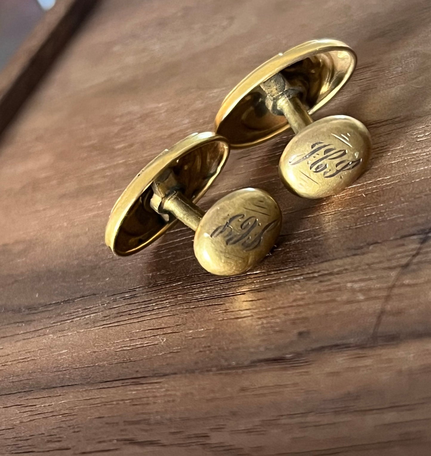 Victorian 14k cufflinks