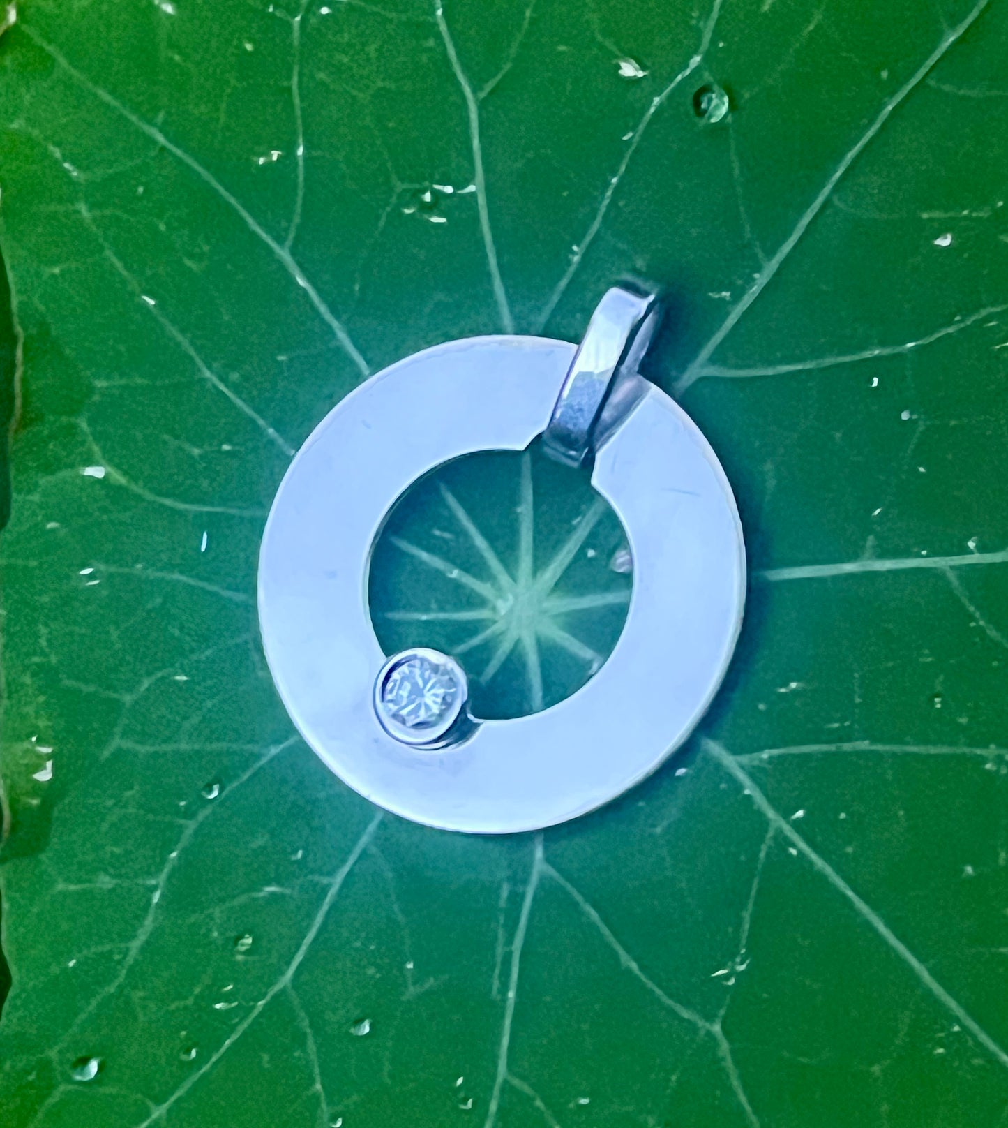 Vintage Dinh Van "Cible" pendant