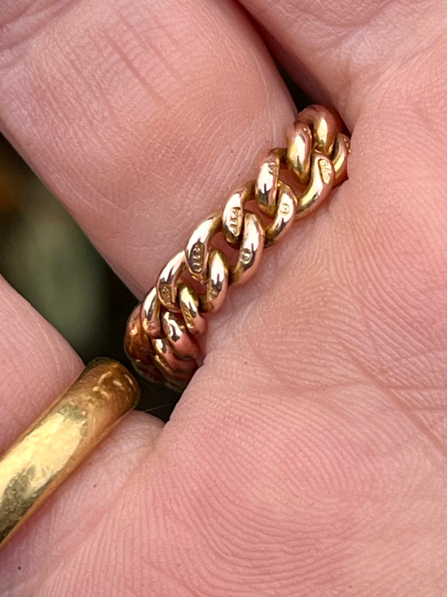 Chain Ring with OMC diamond