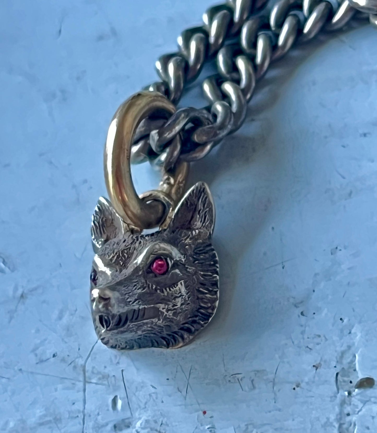 Silver Fox pendant