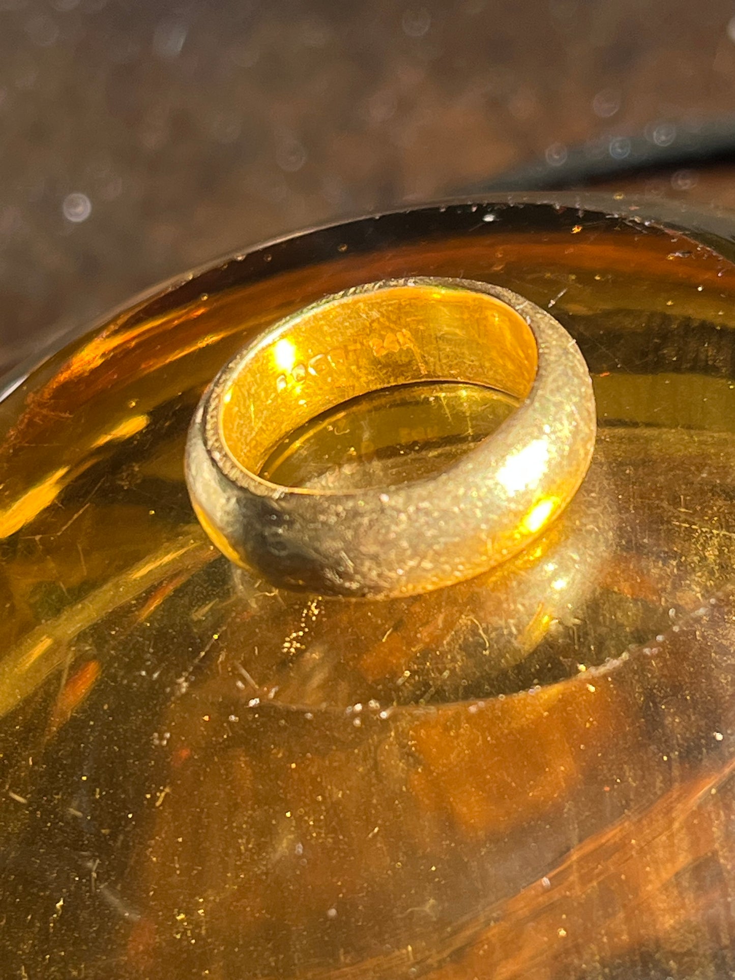 24k donut ring