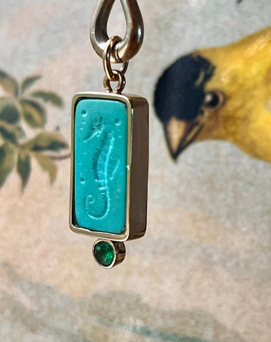 Seahorse pendant