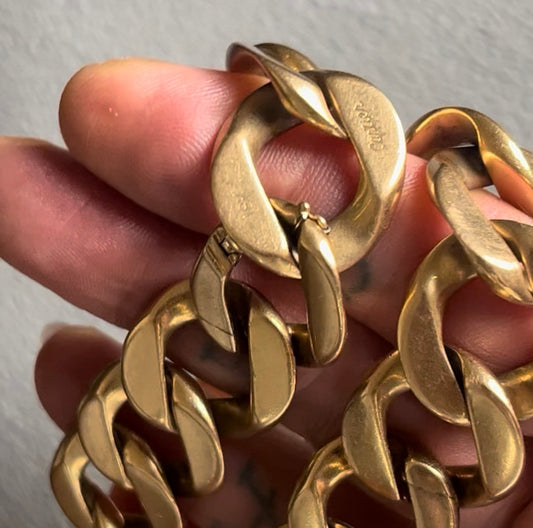 Vintage Cartier 18k bracelet necklace set
