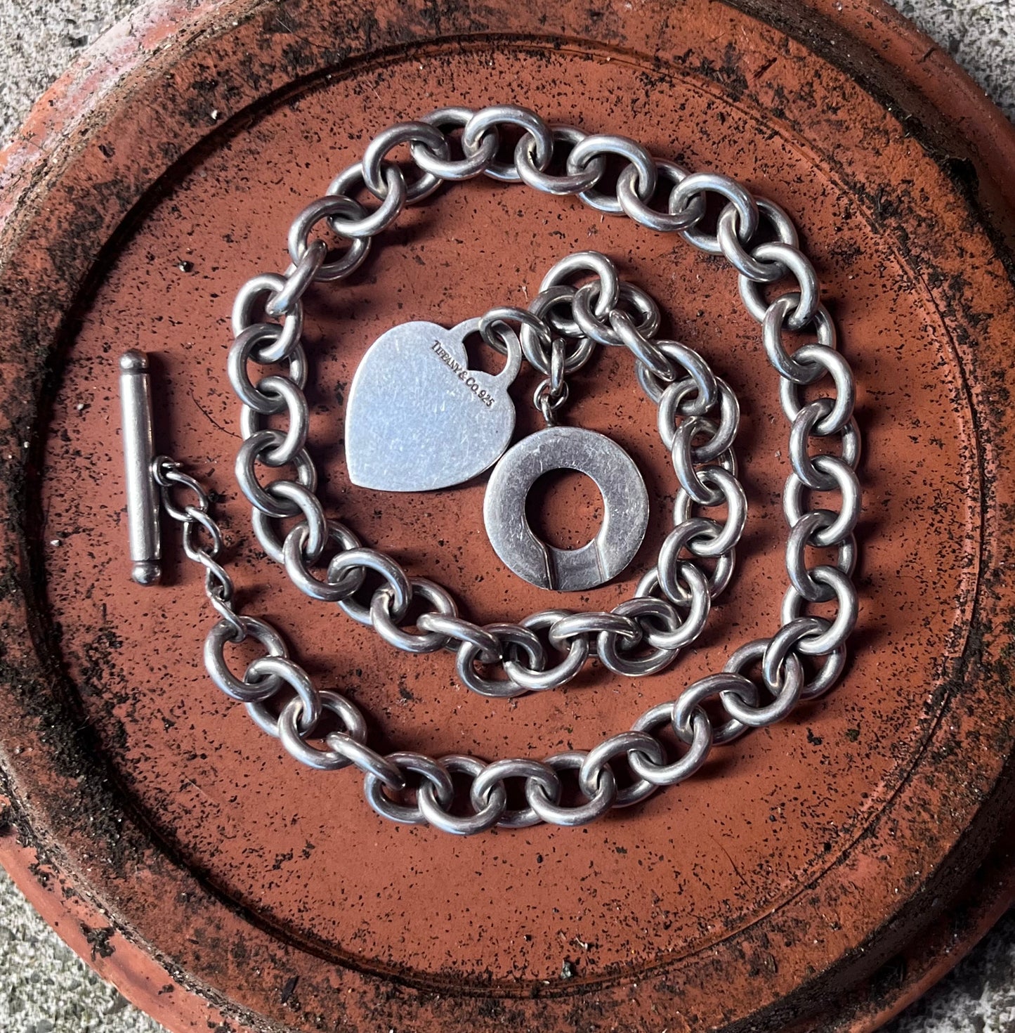 Tiffany toggle necklace