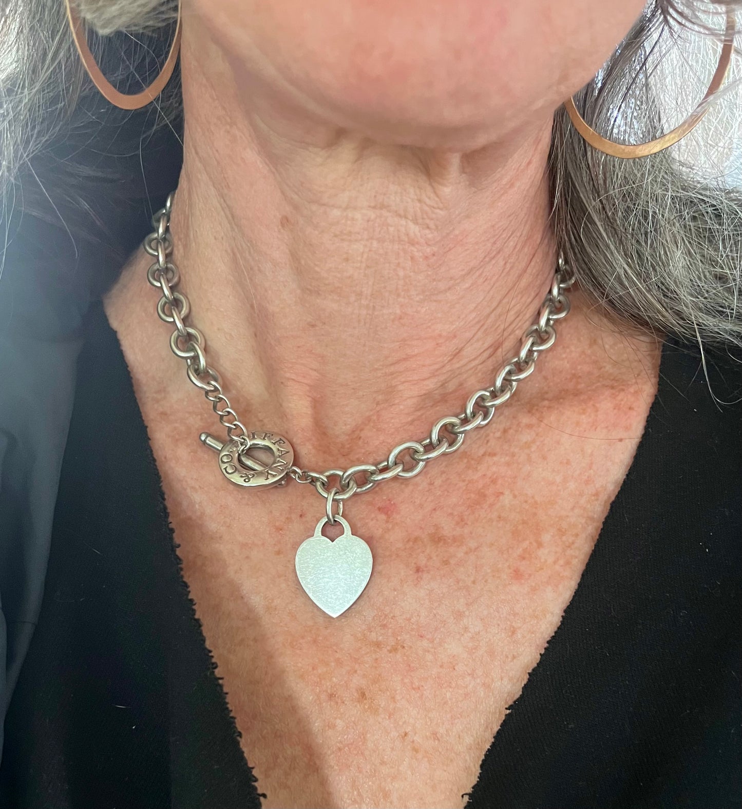 Tiffany toggle necklace