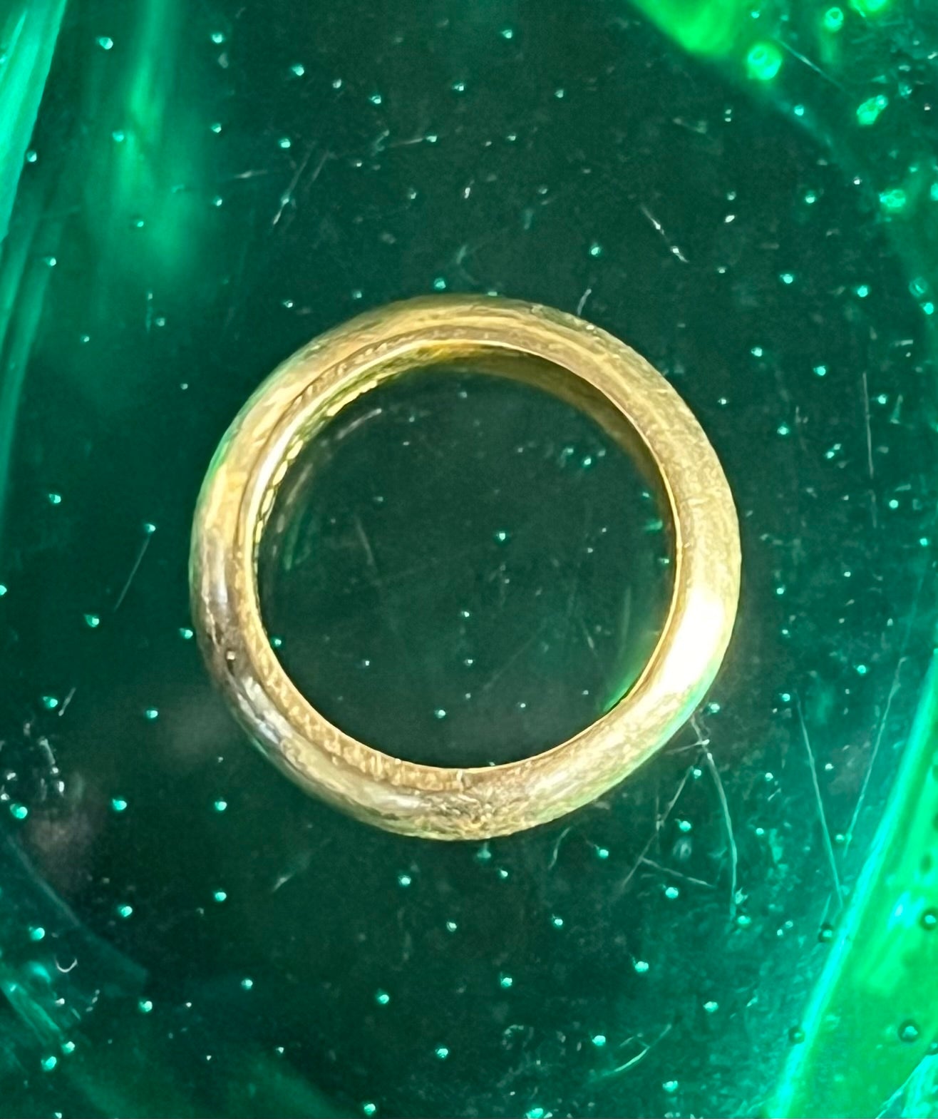 24k donut ring
