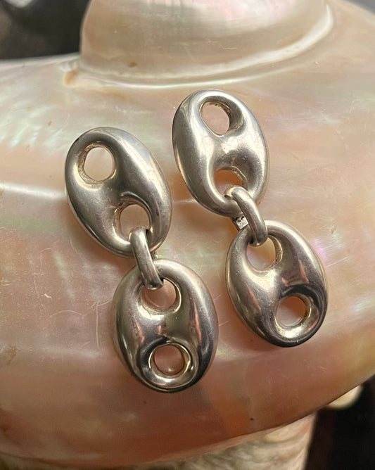 Mariner link earrings
