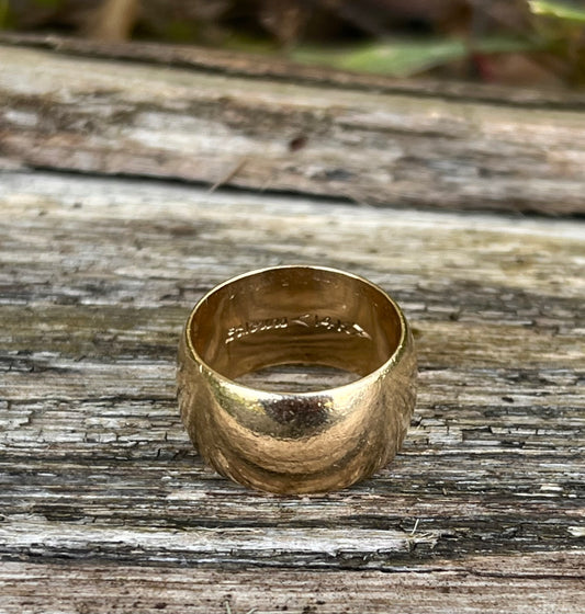 14k Cigar band