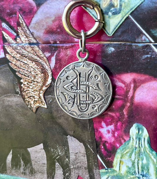 SUS silver love token