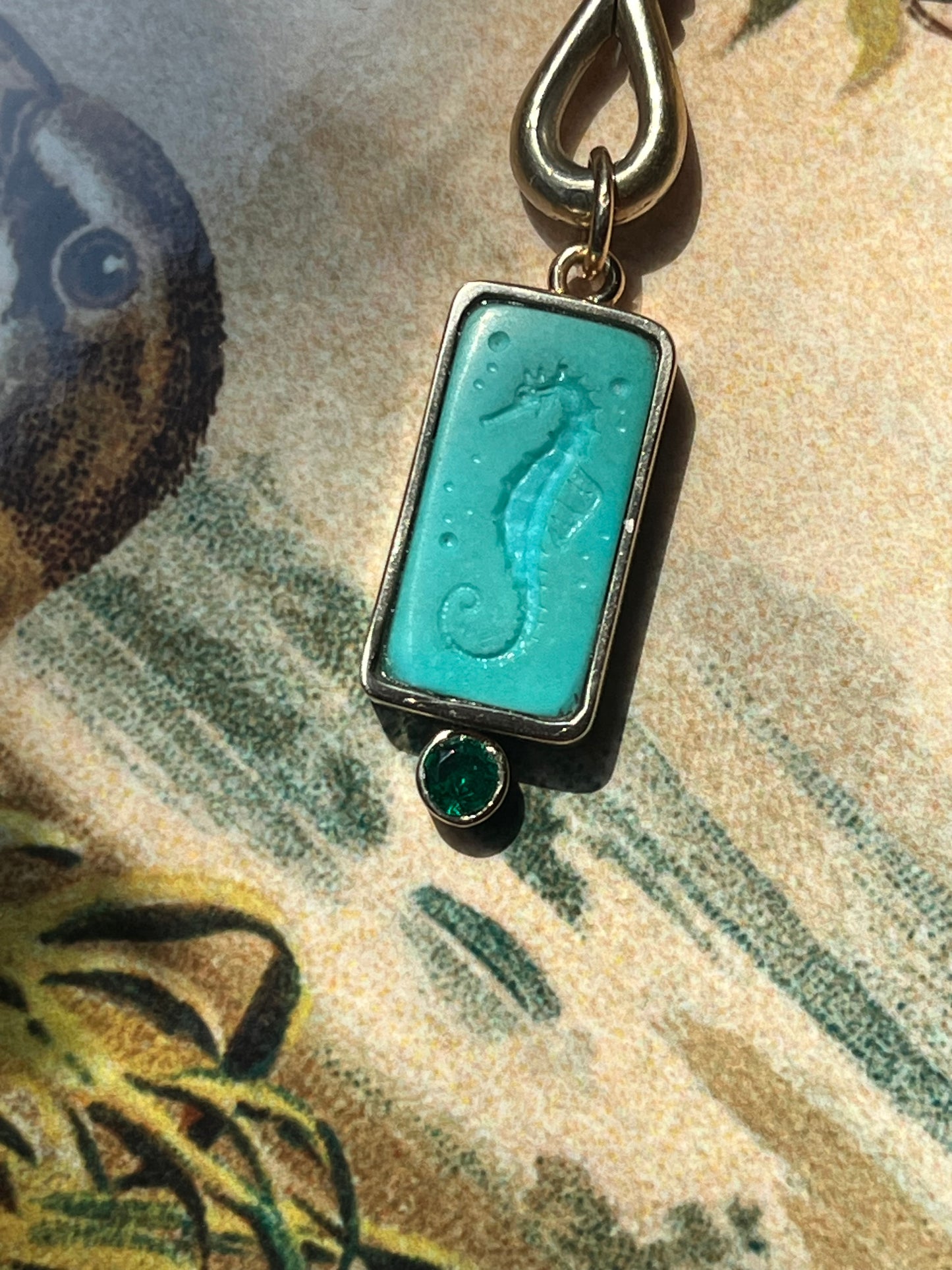 Seahorse pendant