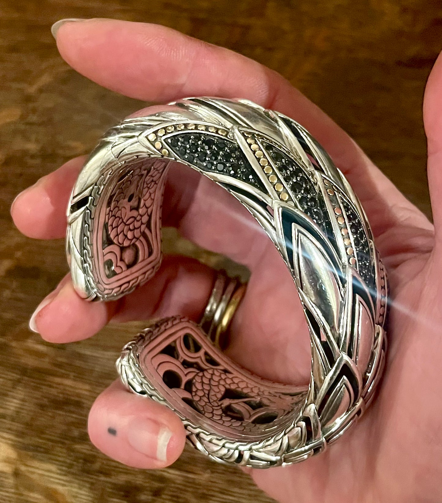 John Hardy Naga Kick Cuff bracelet