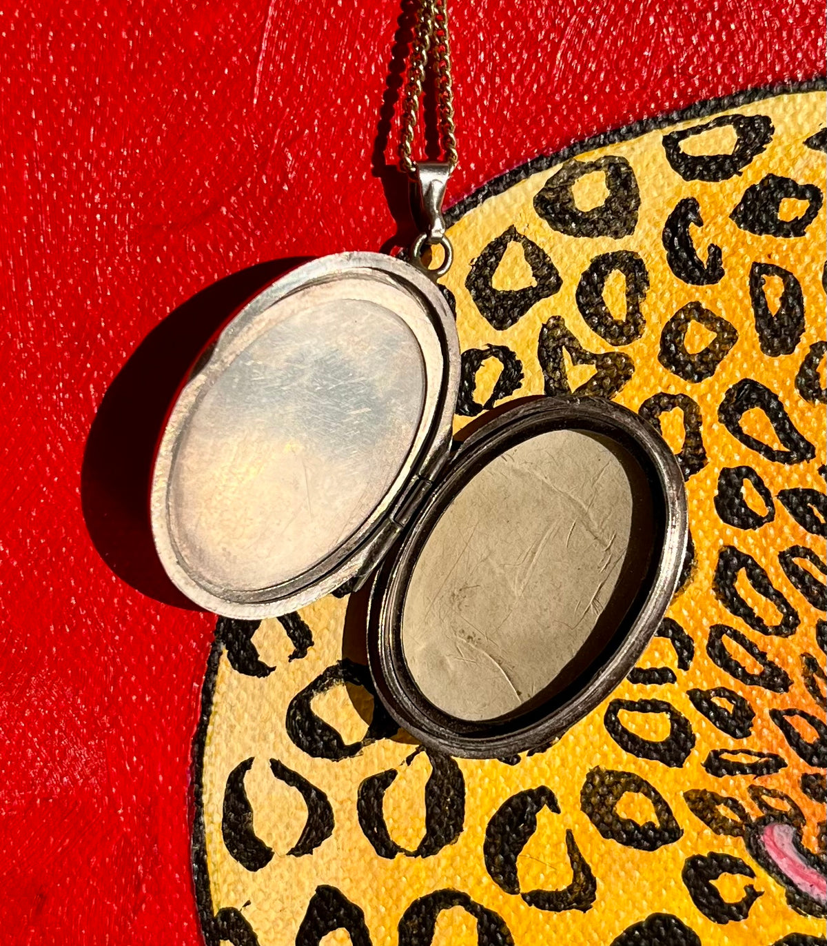 1970s sterling British locket