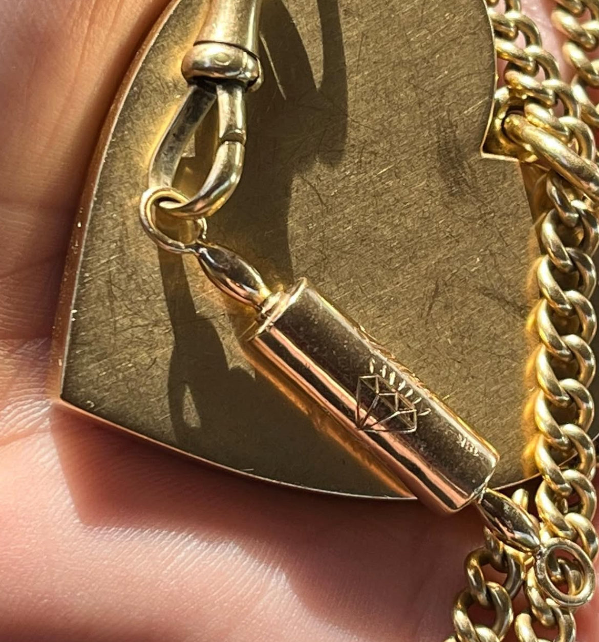 Rolling pin connector charm – Inner Golddigger
