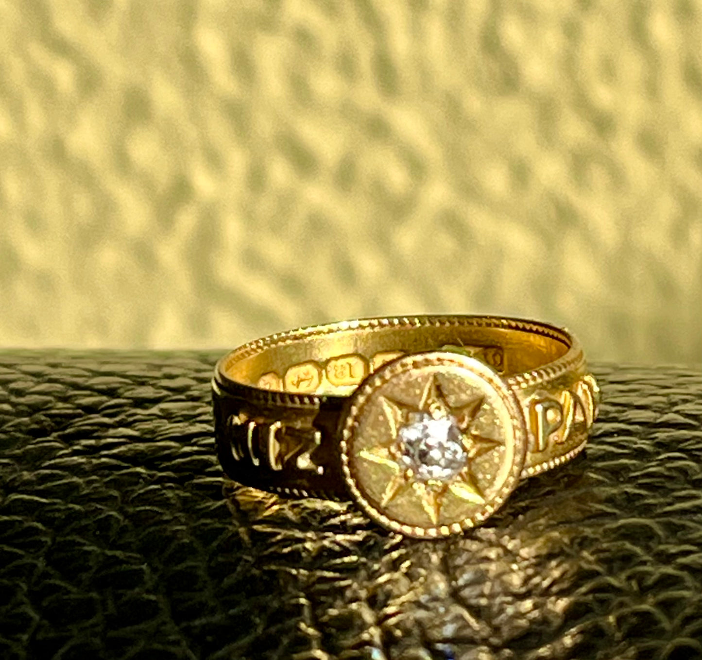 Mizpah ring