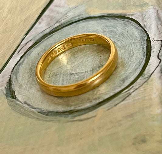 22k antique ring