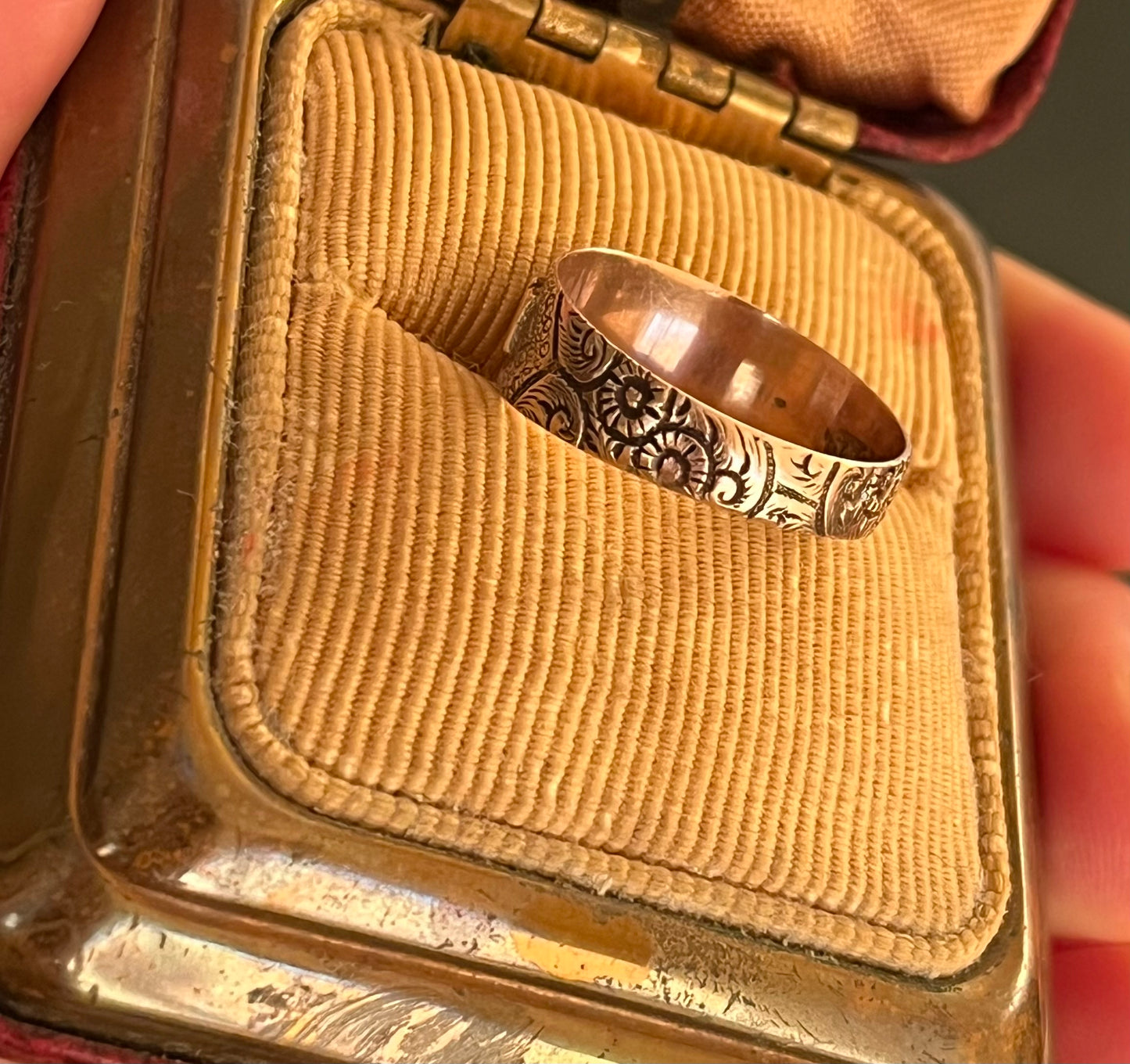 Victorian Mizpah ring