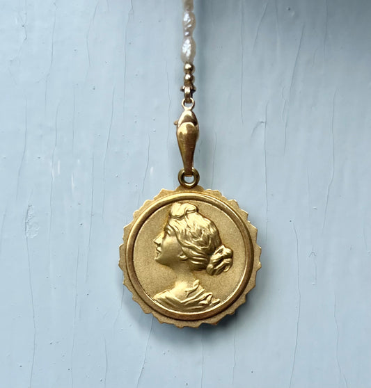 Mystery lady pendant